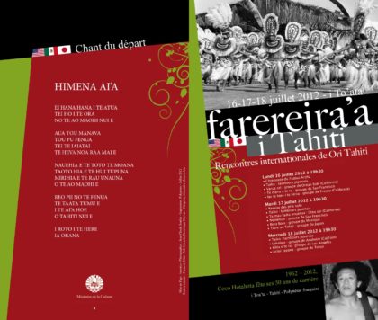 Rencontres internationales de Ori Tahiti